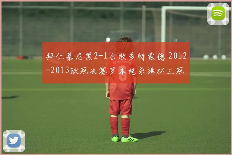 拜仁慕尼黑2-1击败多特蒙德 2012-2013欧冠决赛罗本绝杀捧杯三冠